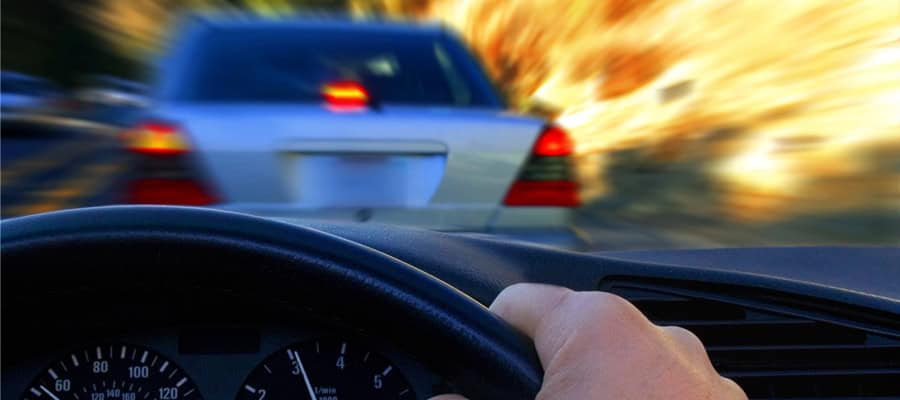 Speeding in a Maryland Car Accident